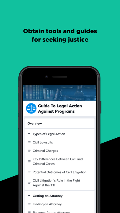Unsilenced Impact iPhone screenshot 4 - Social Networking app