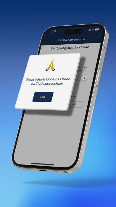 ACLEDA Authentication Screenshot