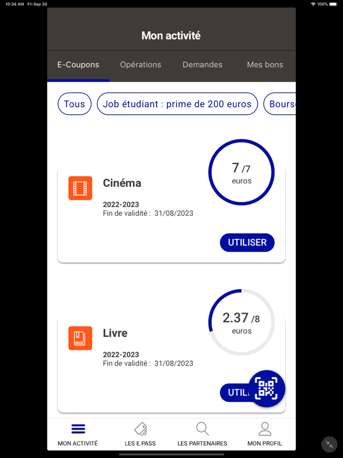 e.pass jeunes Pays de la Loire