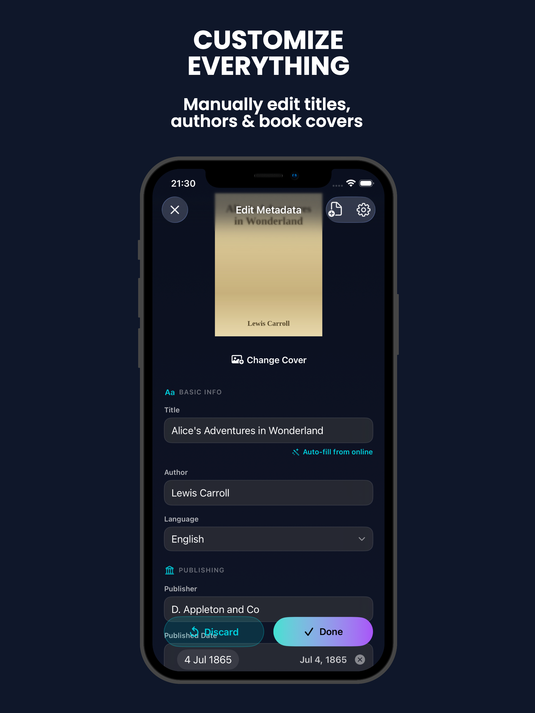 EpubLab: EPUB Metadata Editor screenshot 8