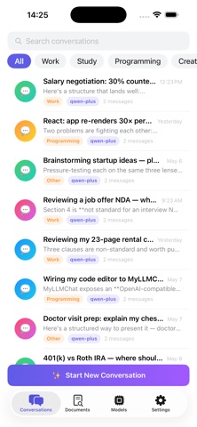 MyLLMChat Screenshot 1 of 7