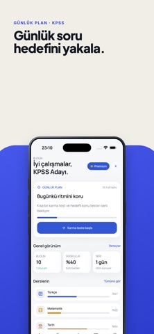 KPSS 2026: Soru Bankası iPhone screenshot