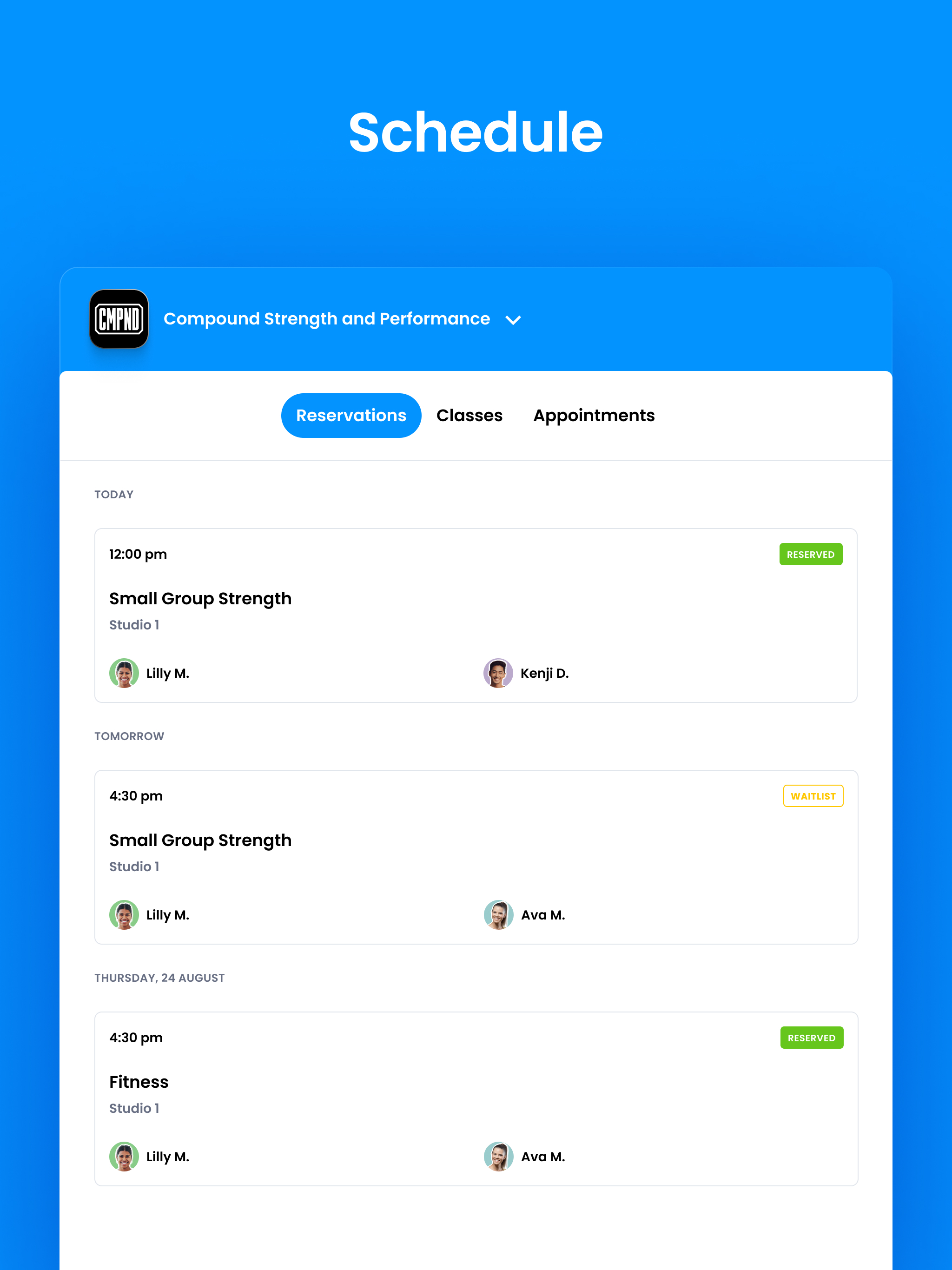 CMPND Strength & Performance screenshot 8