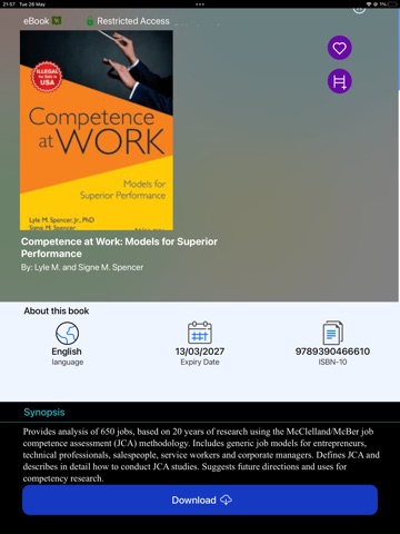 Wiley eBooks Reader iPad screenshot