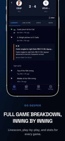 College Baseball screenshot