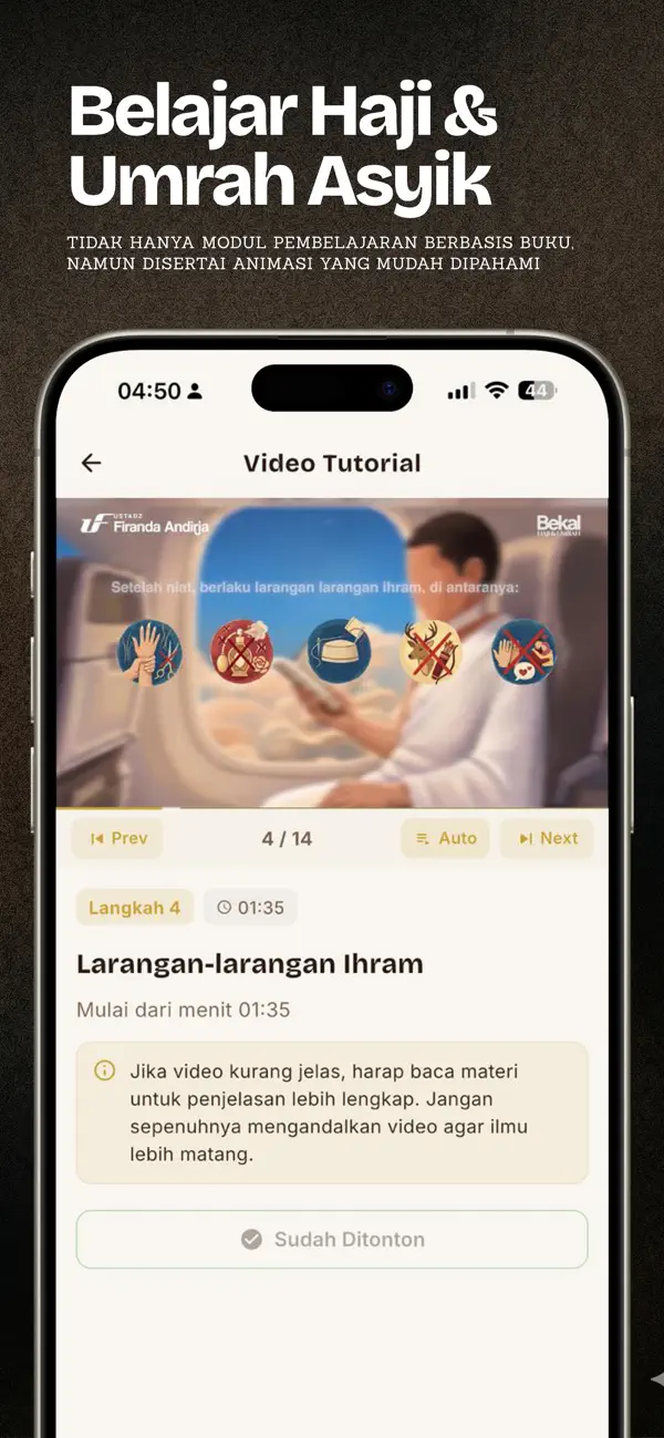 Screenshot #2 pour Bekal Haji & Umrah