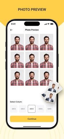 Passport Photo ID: AI Headshot iPhone screenshot