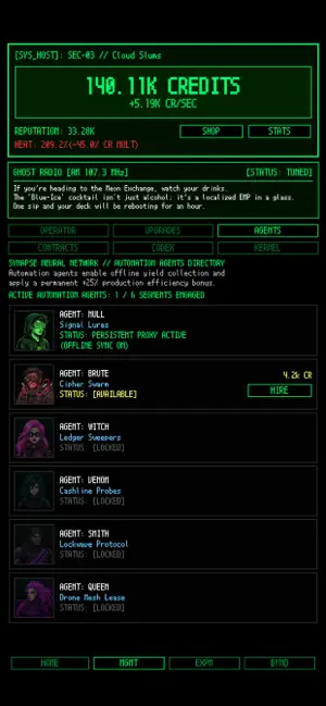 Ghost Terminal: Idle Tycoon screenshot 4