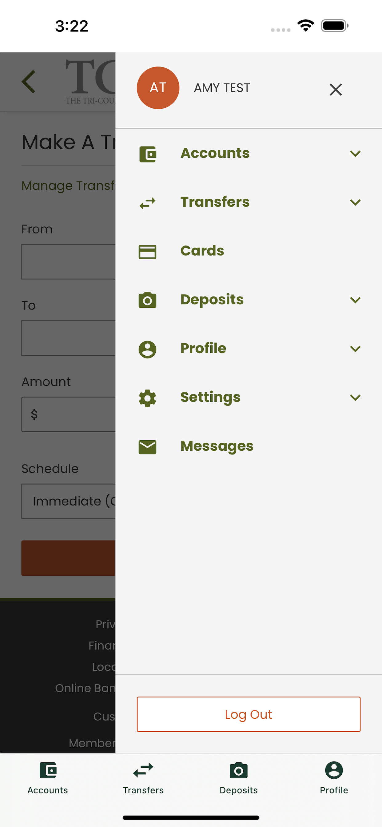 The Tri-County Bank Mobile screenshot 4