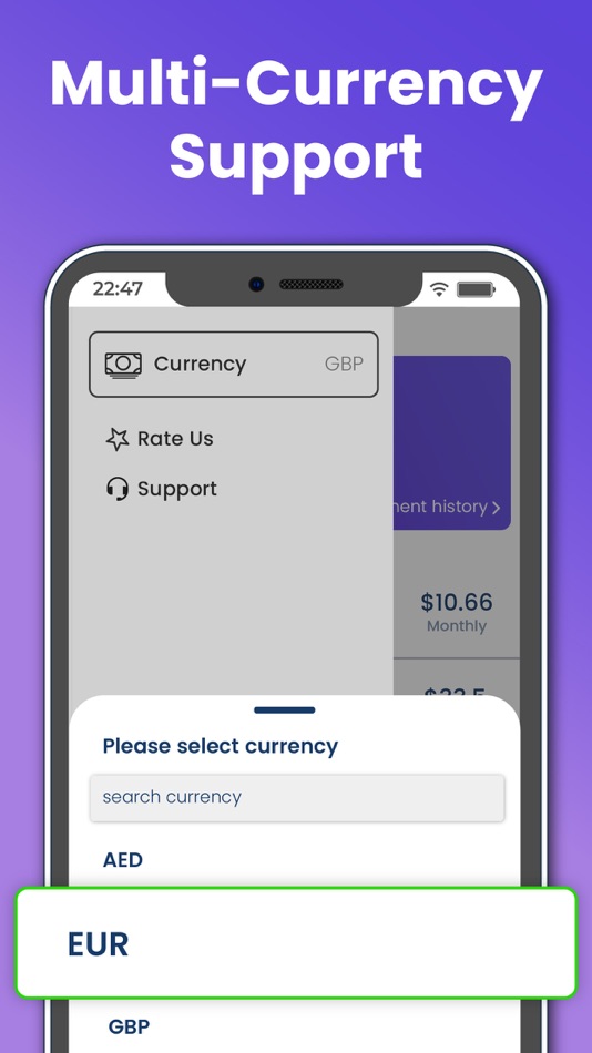 #5. Track your Subs (iOS) 由: Hashir Baig