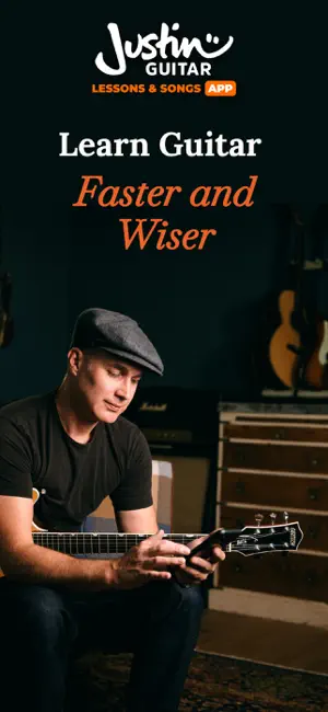Justin Guitar Lessons & Songs screenshot 1