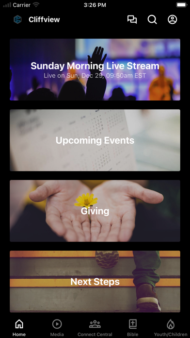 Cliffview Church Screenshot