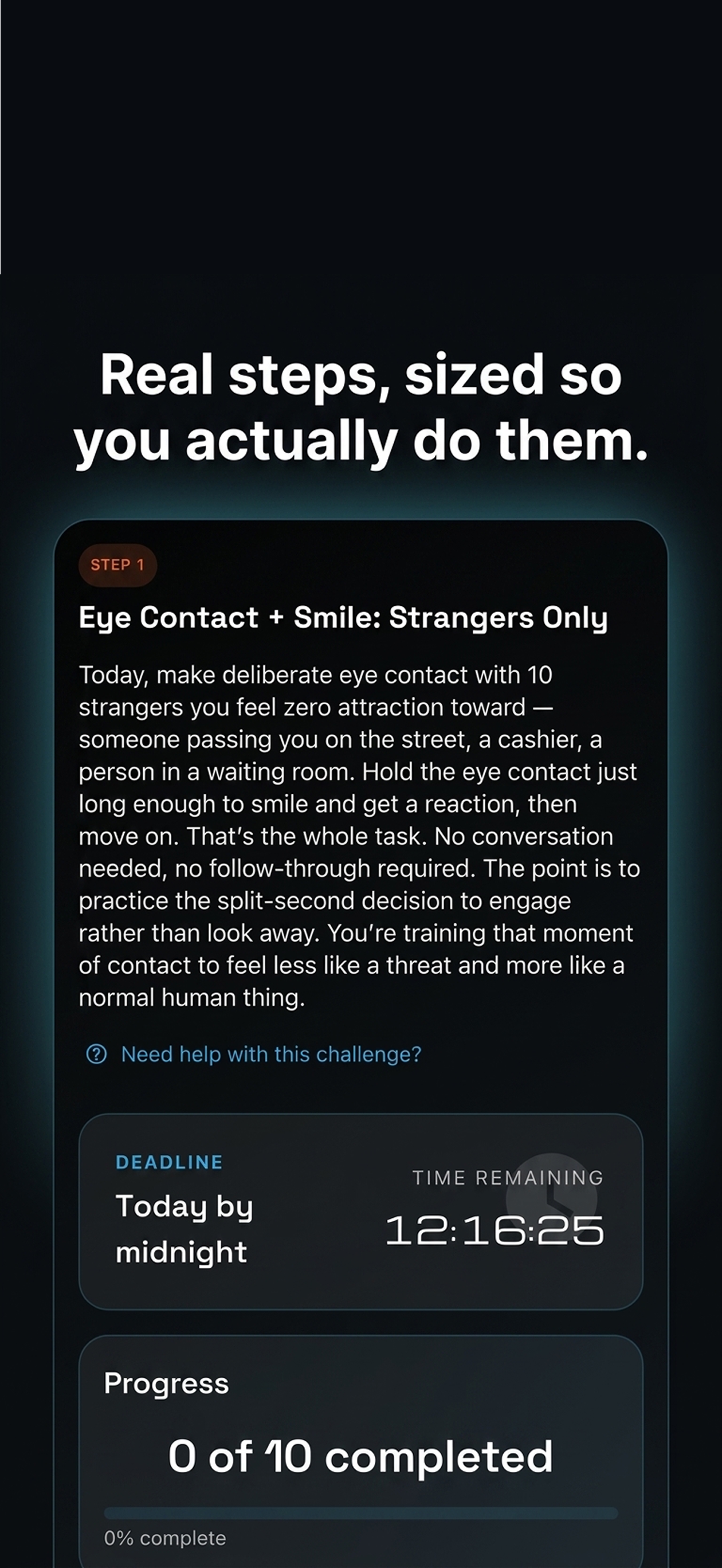 Fearless: AI Anxiety Coach screenshot 2