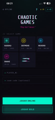 Chaotic Games screenshot 1