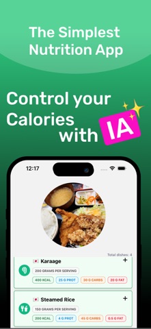 Snackies - AI Calories Counter screenshot