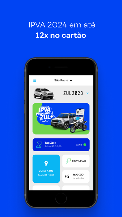 Zul+ Zona Azul SP, IPVA e + Screenshot