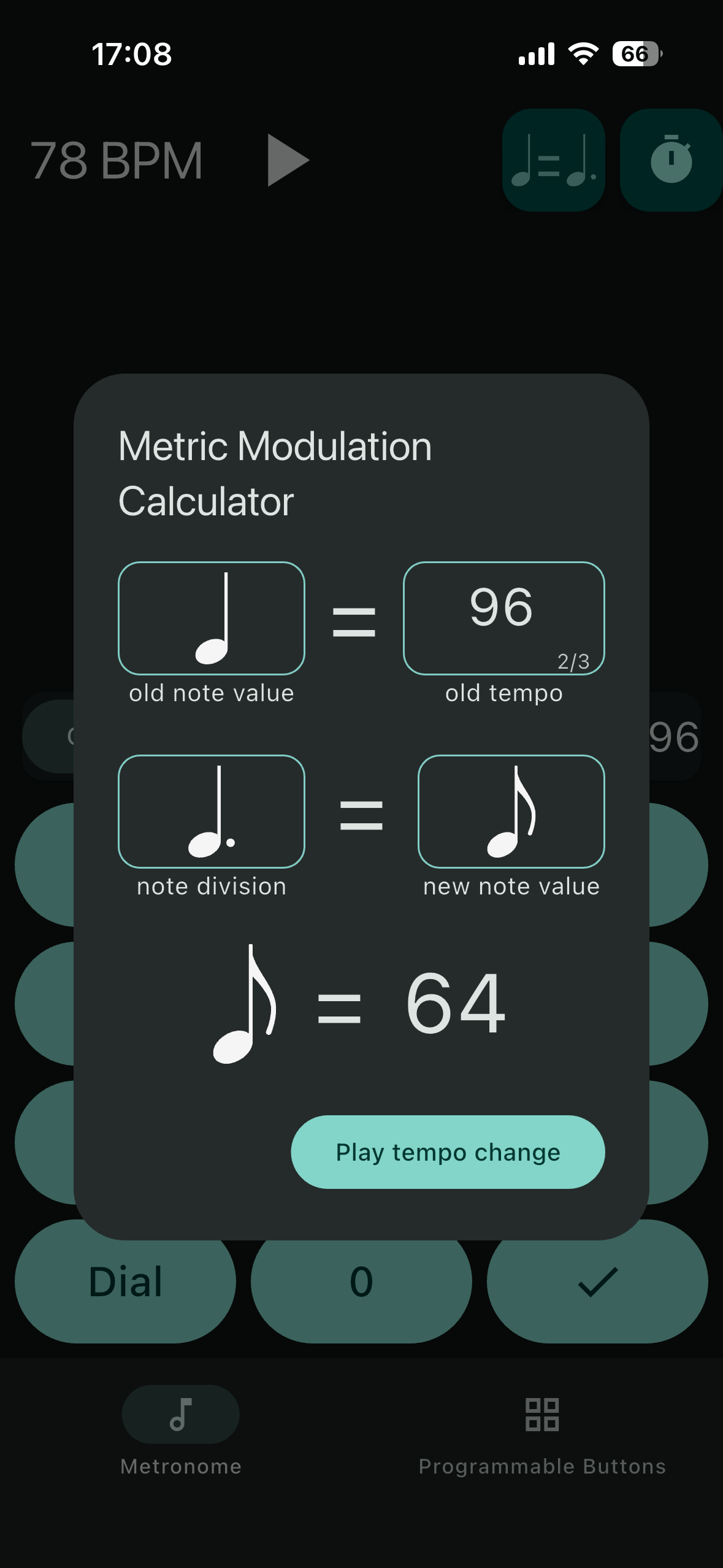 Programmable Metronome screenshot 3