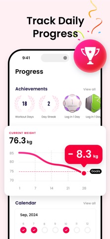 JustFit: Lazy Workout App Store preview screenshot 10