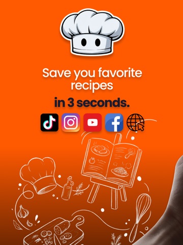 Plucky: Recipe Saver & Planner iPad screenshot 1