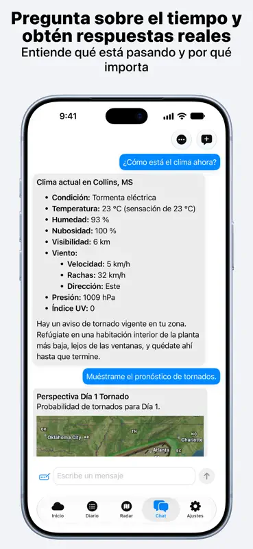 WeatherAI - Predicción y Radar screenshot 3 of 10