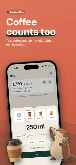 Rivu: Water Tracker screenshot 3