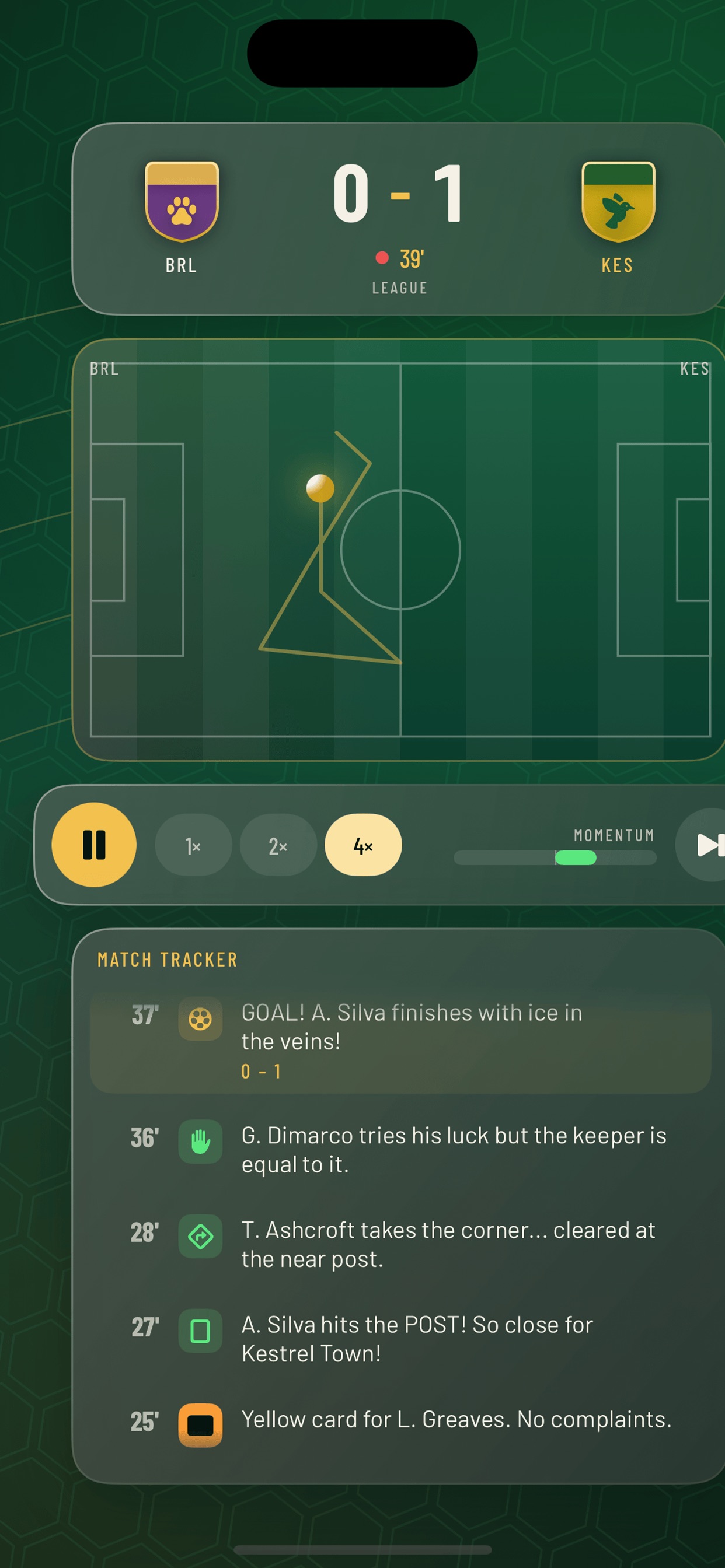 Screenshot 8 of Pitch 365: Match Tracker