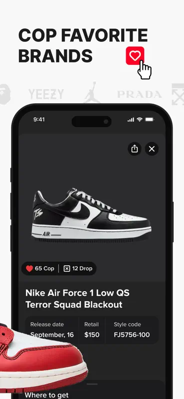 SNKR: Sneakers Release＋Raffle screenshot 2 of 6