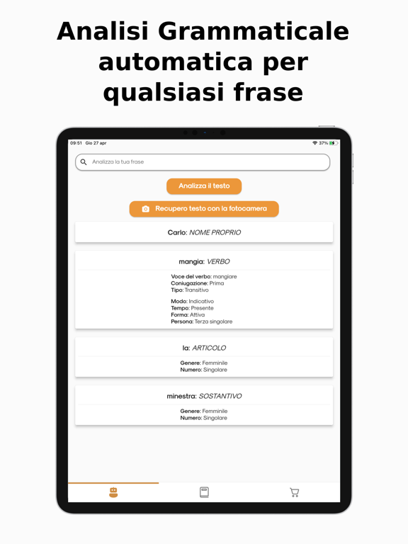 Screenshot #4 pour Analisi Grammaticale Master