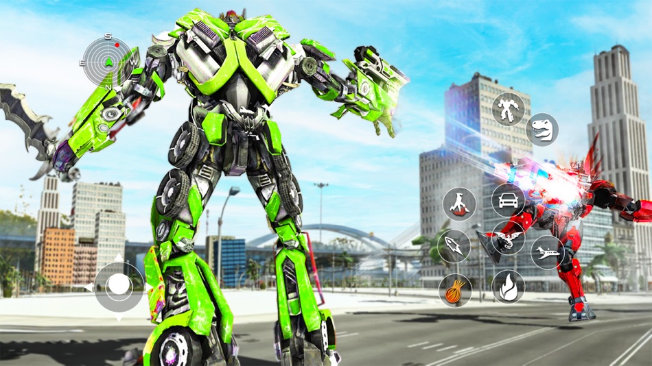 #1. Real Robot Car Transform Game (iOS) Podle: Bushra Malik