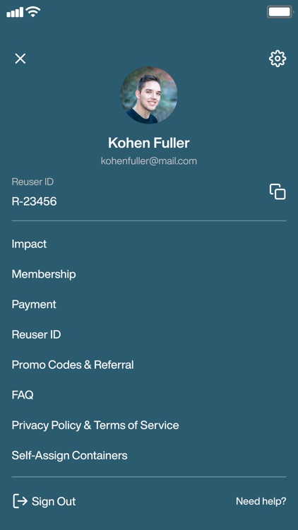 Reusables: Borrow & Return