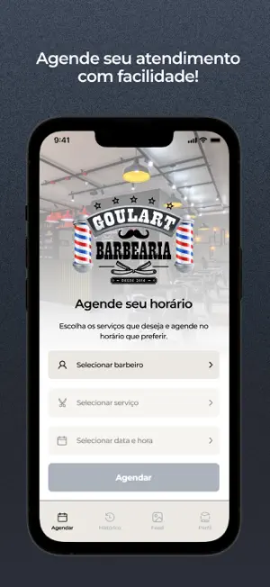 Goulart Barbearia screenshot 2