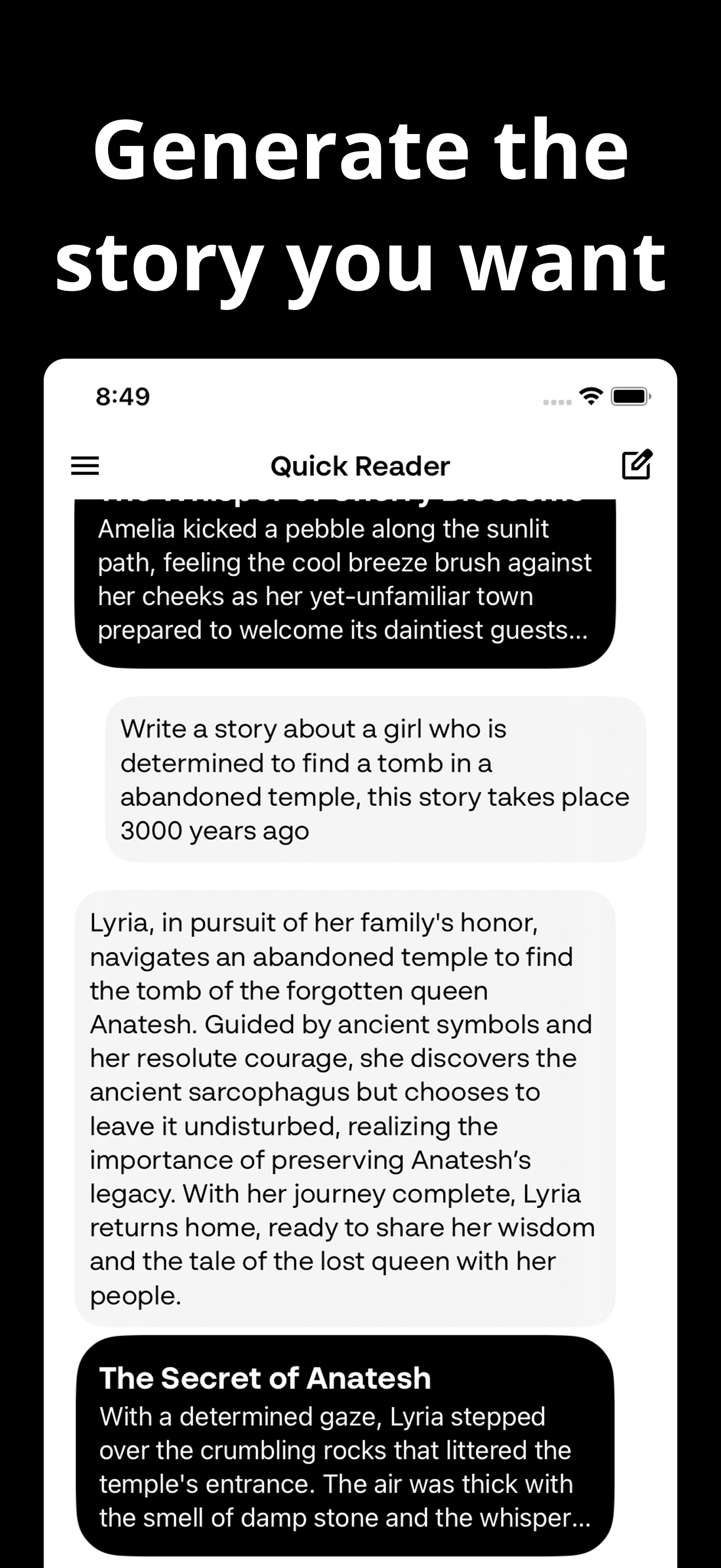 Quick Reader AI screenshot 3