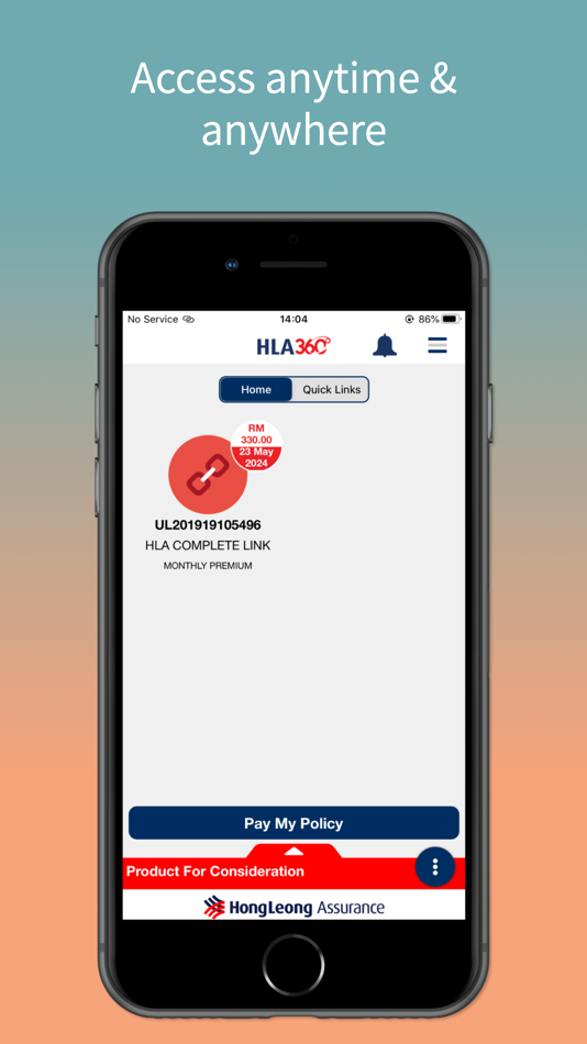 #2. HLA360° app by HLA (iOS) 由: Hong Leong Assurance Berhad