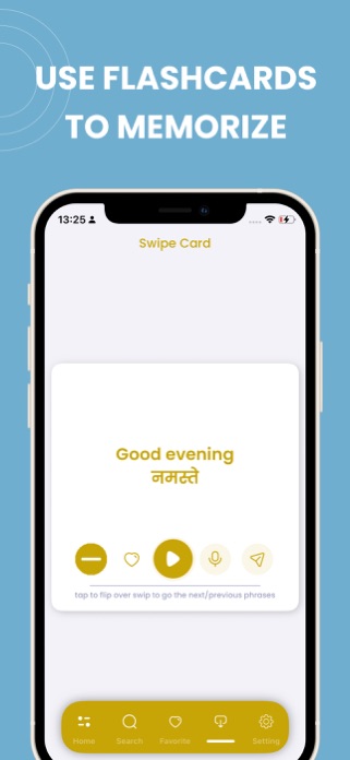 Learn Hindi - Phrasebook Screenshot 3 of 4