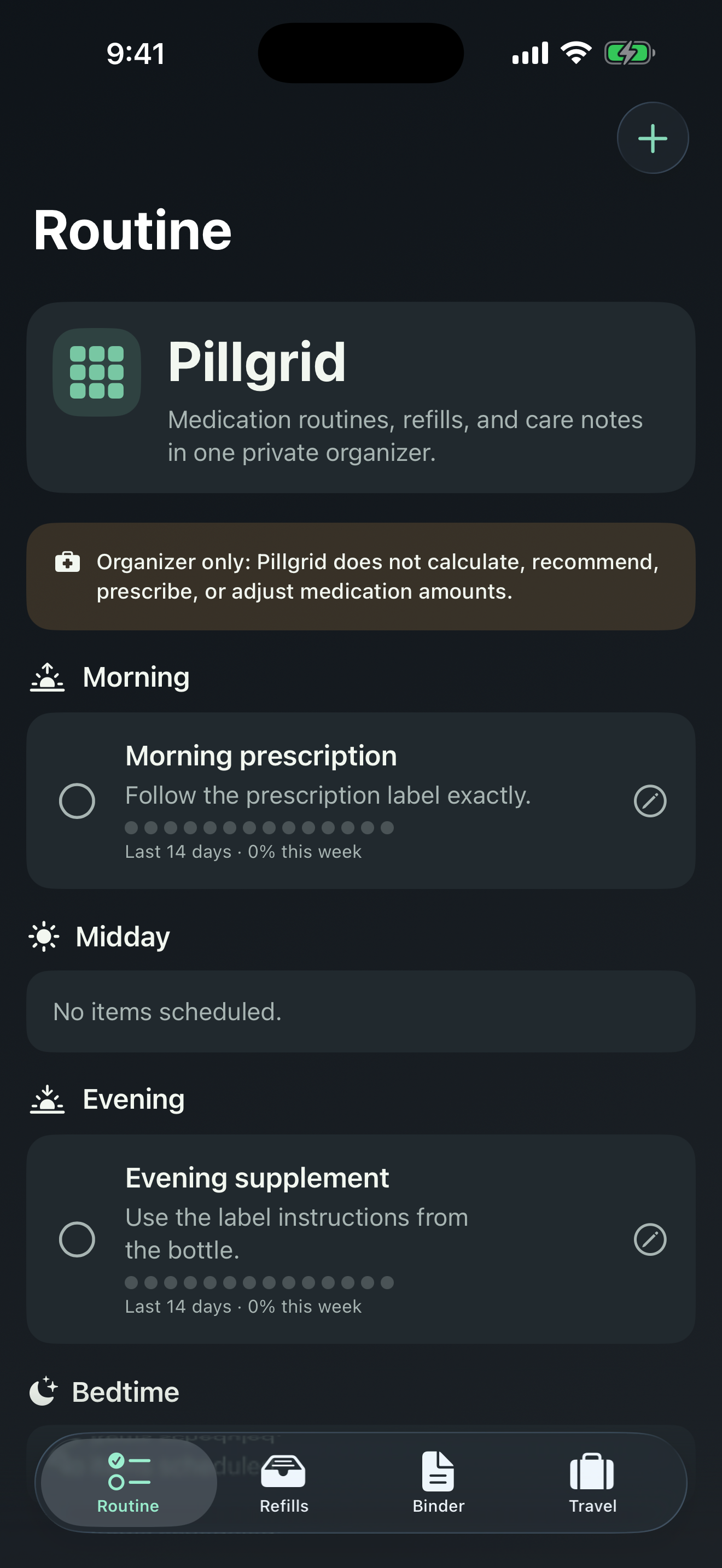 Pillgrid screenshot 1 of 4