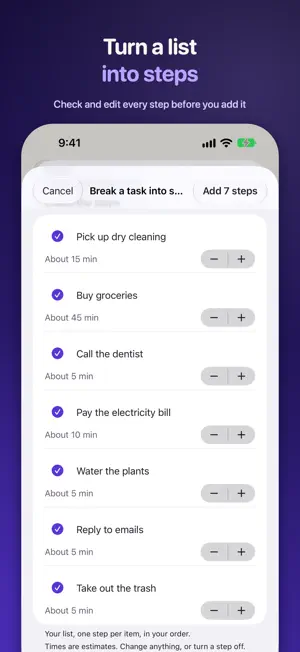 NextStep: Visual Routine Timer screenshot 4