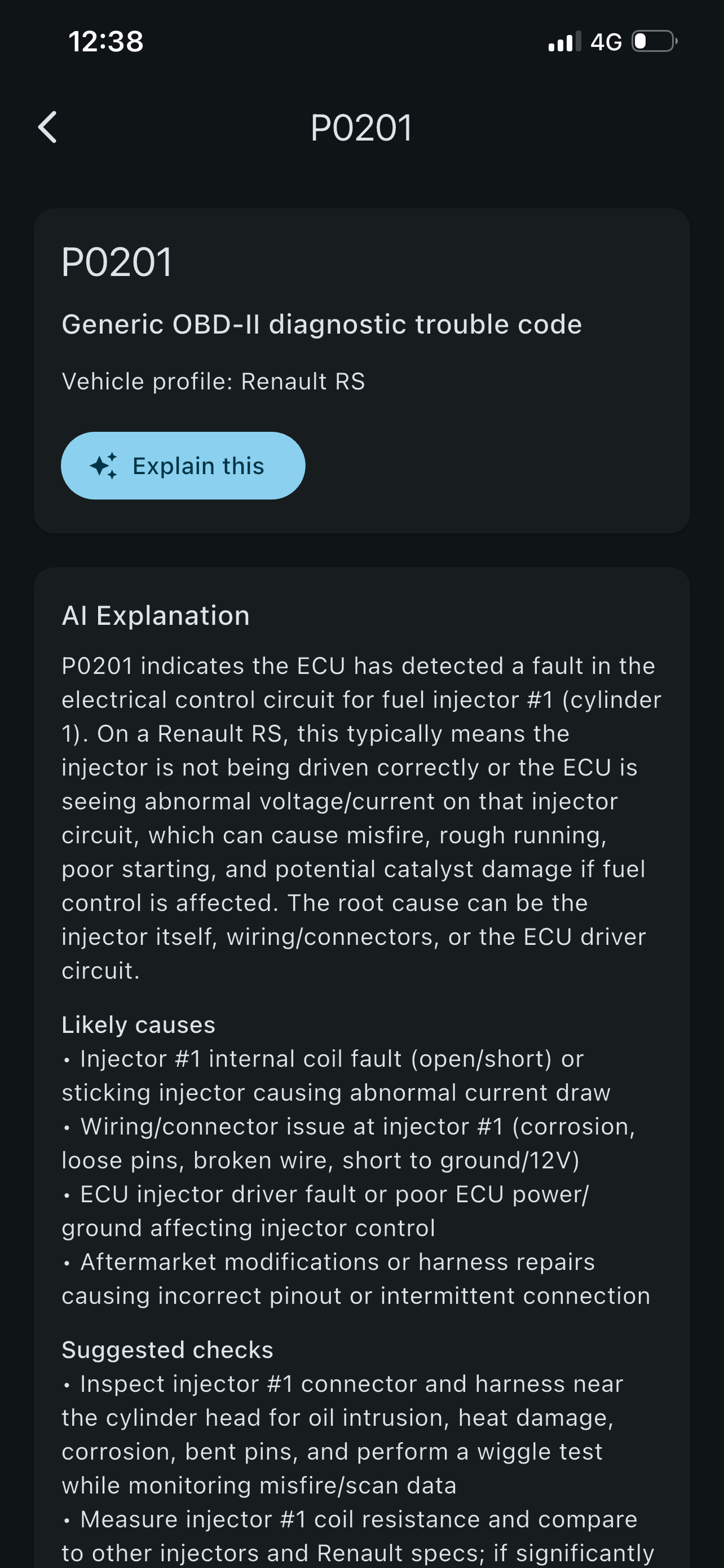 Pocket AI Mechanic screenshot 10