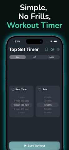 Top Set Timer Screenshot 1 of 4