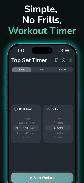 Top Set Timer Screenshot 1 of 4