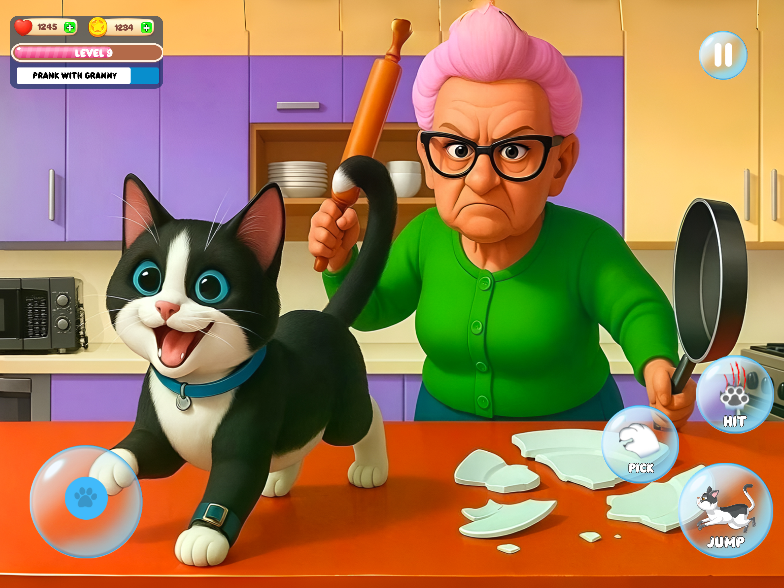 Trouble Tail kitty Prank Star screenshot 8