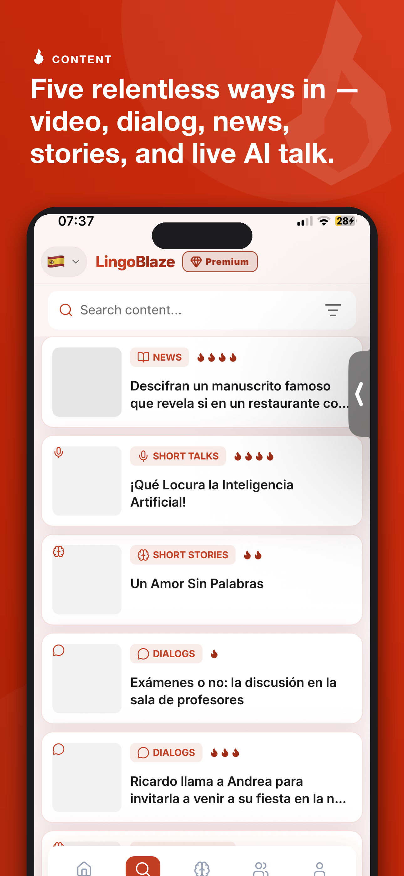 Learn Catalan - LingoBlaze screenshot 3