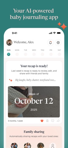 Sproutbook: Baby Journal iPhone screenshot