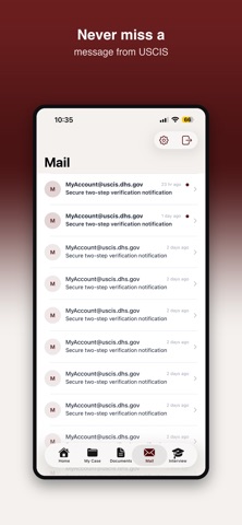 USIRD Connect iPhone screenshot