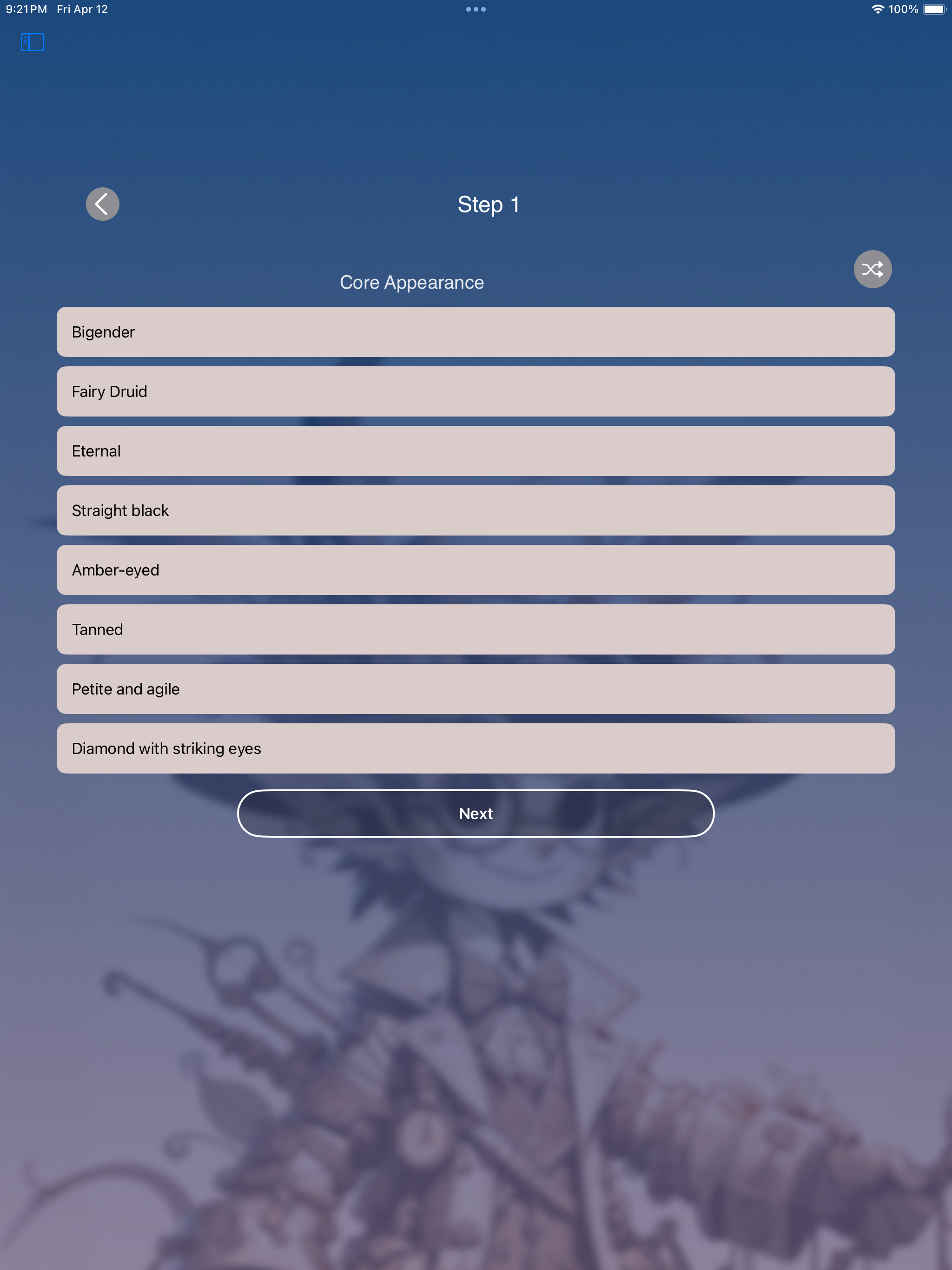 Avatar: AI-Created Characters