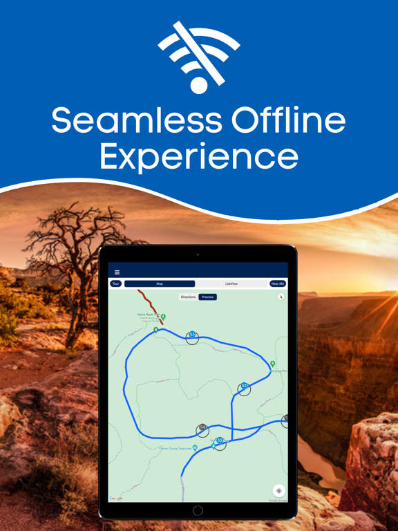 Grand Canyon NP Audio Guide iPad screenshot 7 - Travel app