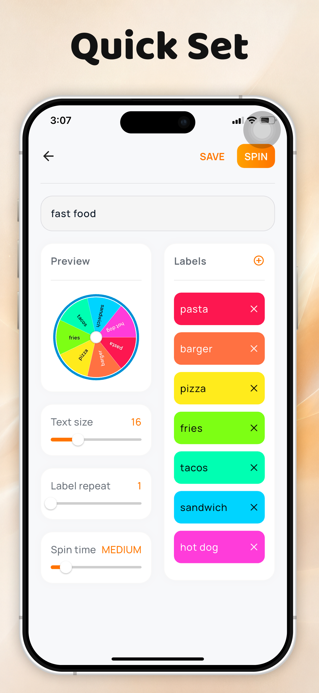 Spin Wheel & Random Challenge