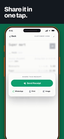 Tearoff: AI Receipt Maker Screenshot 5 of 7
