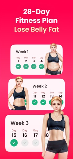 LazyFit: Workout For Beginners screenshot