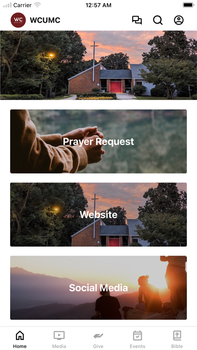 Screenshot 1 of Wesley Chapel UMC Marietta App