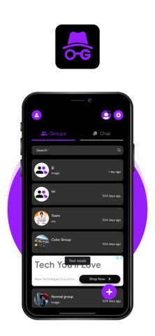 Incognito-Chat screenshot